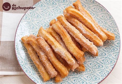 receta de churros escrita|como hacer churros en casa.